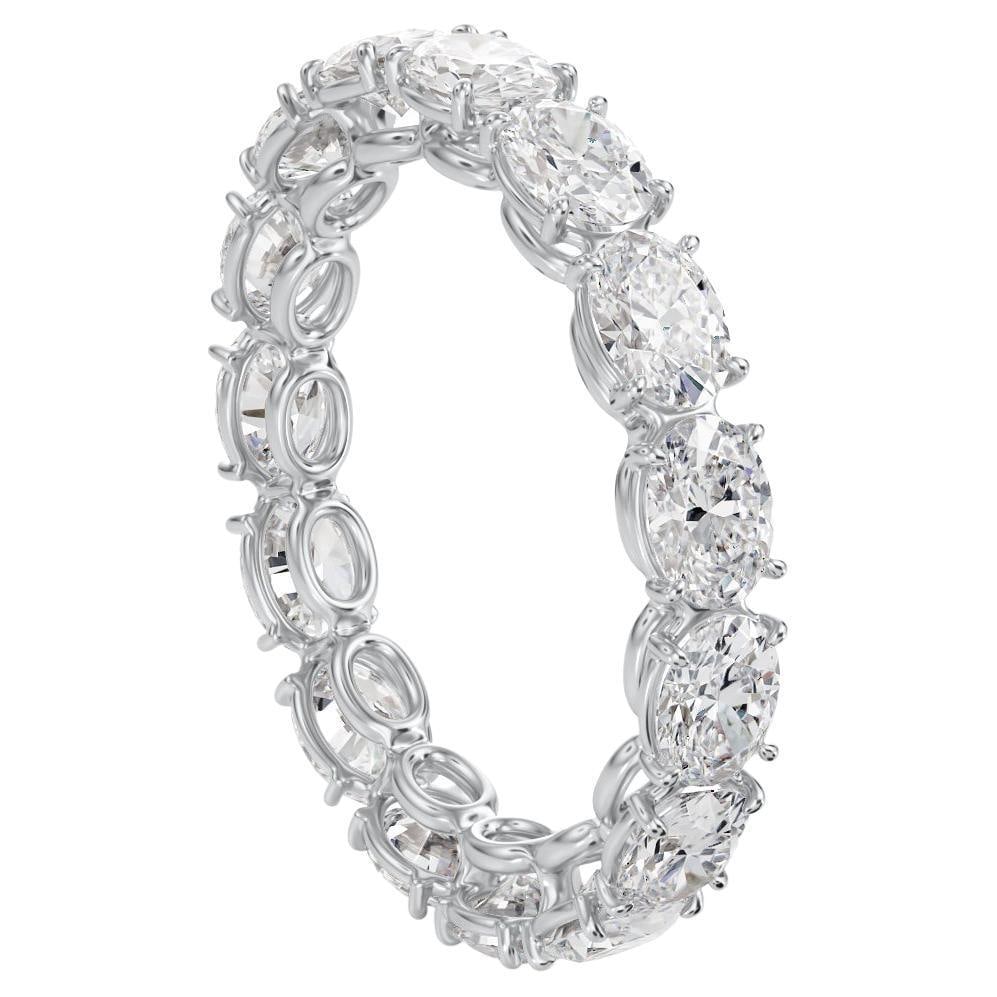Oval Diamonds East West setting, Size 3 - 2