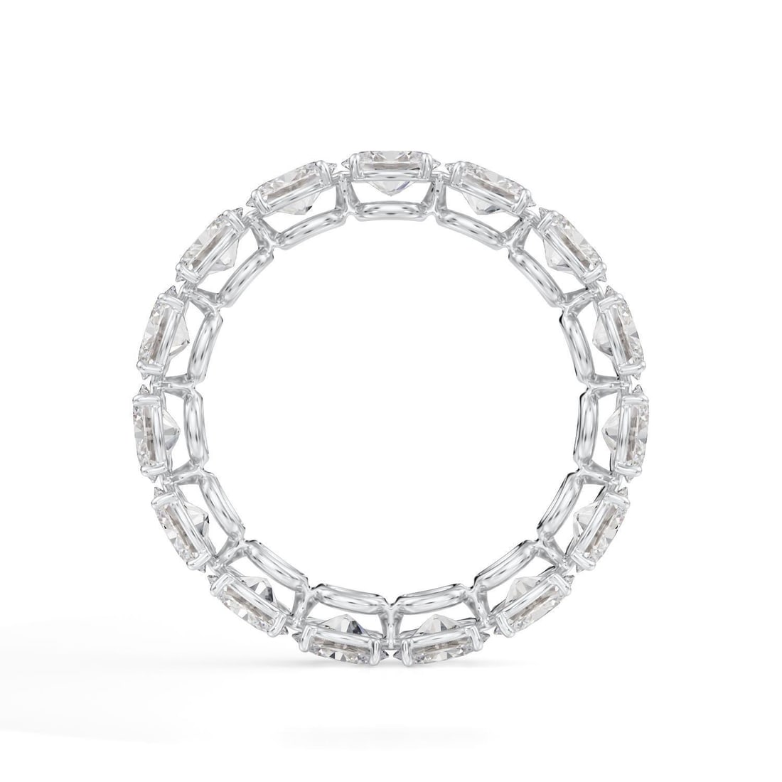 Oval Diamonds East West setting, Size 3 - 3