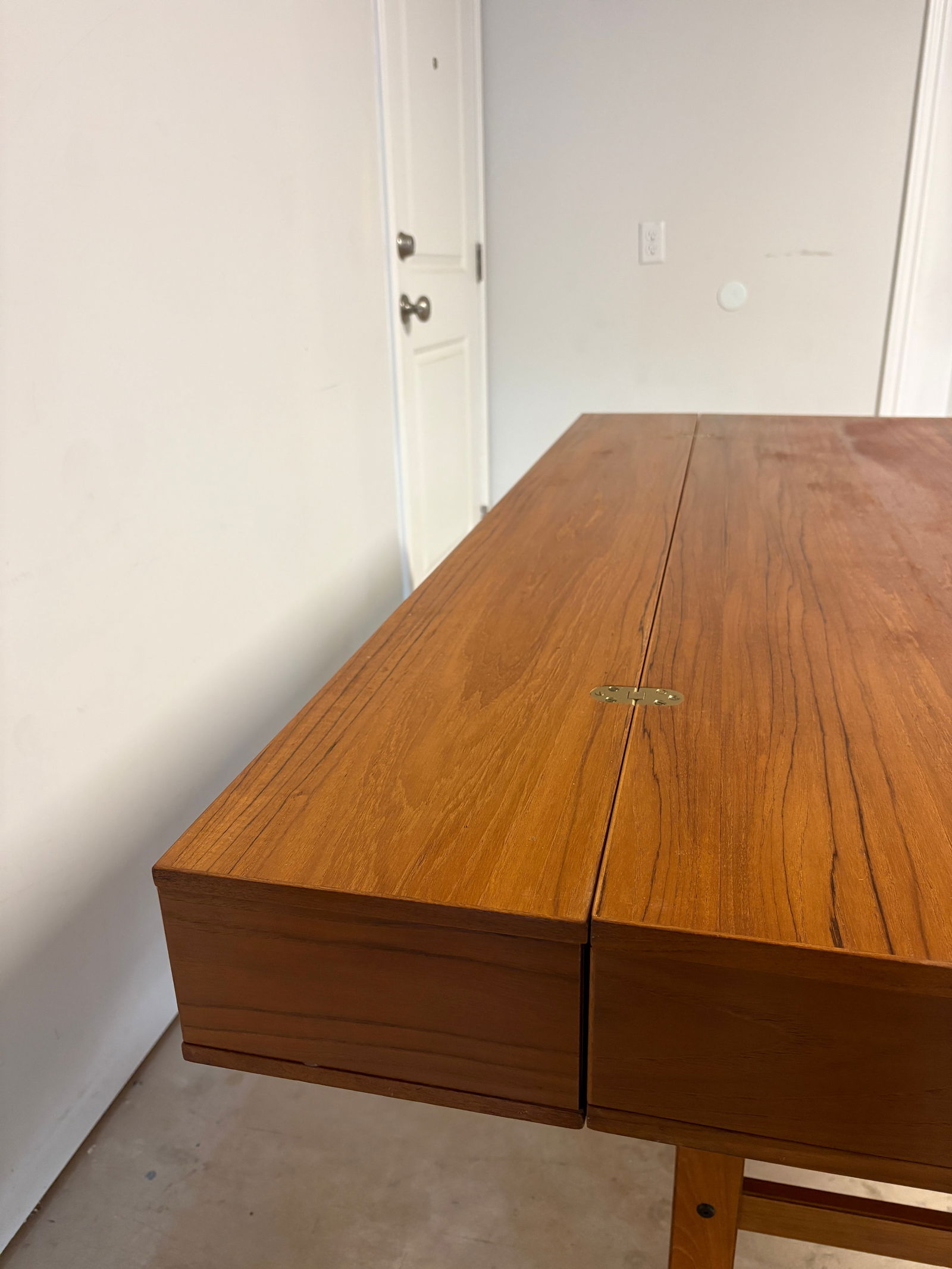 1960s Mid-Century Modern Danish Teak Flip-Top Desk by Peter LÃ¸vig Nielsen - 10