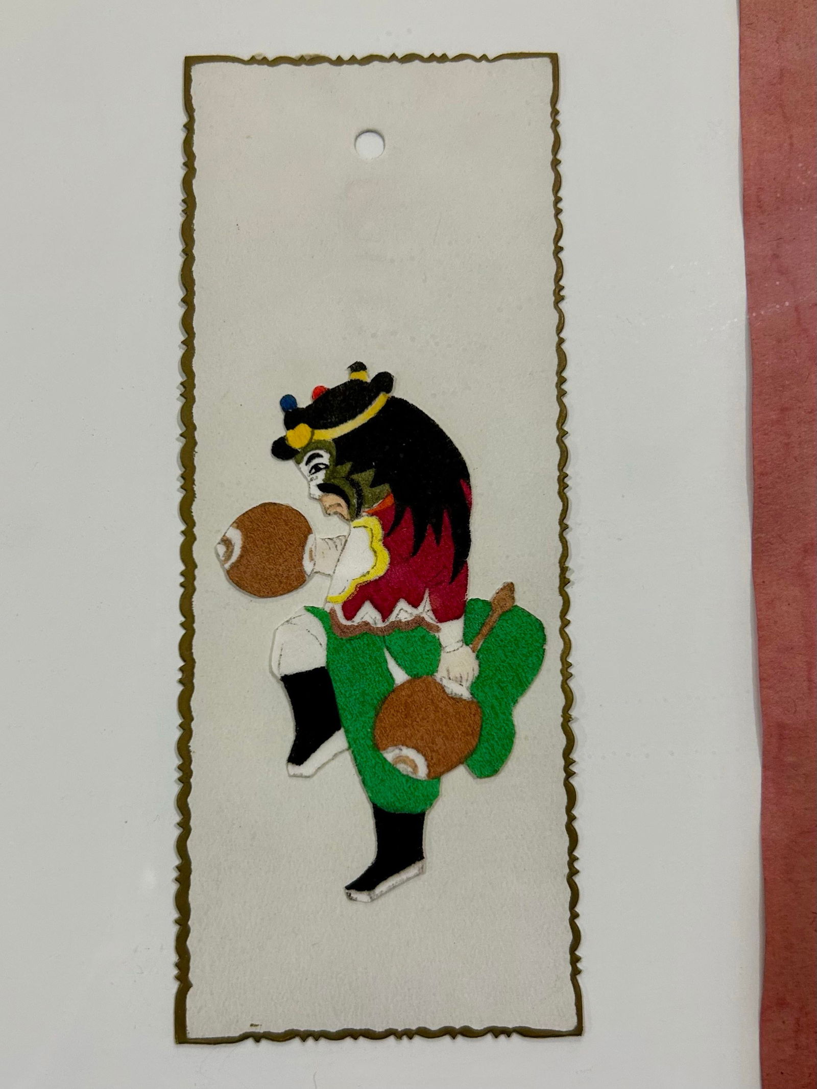 Large, Chinese Wall Hanging, Mixed Media, Depicting a Dragon Boat With Many Figures Celebrating an E - 8