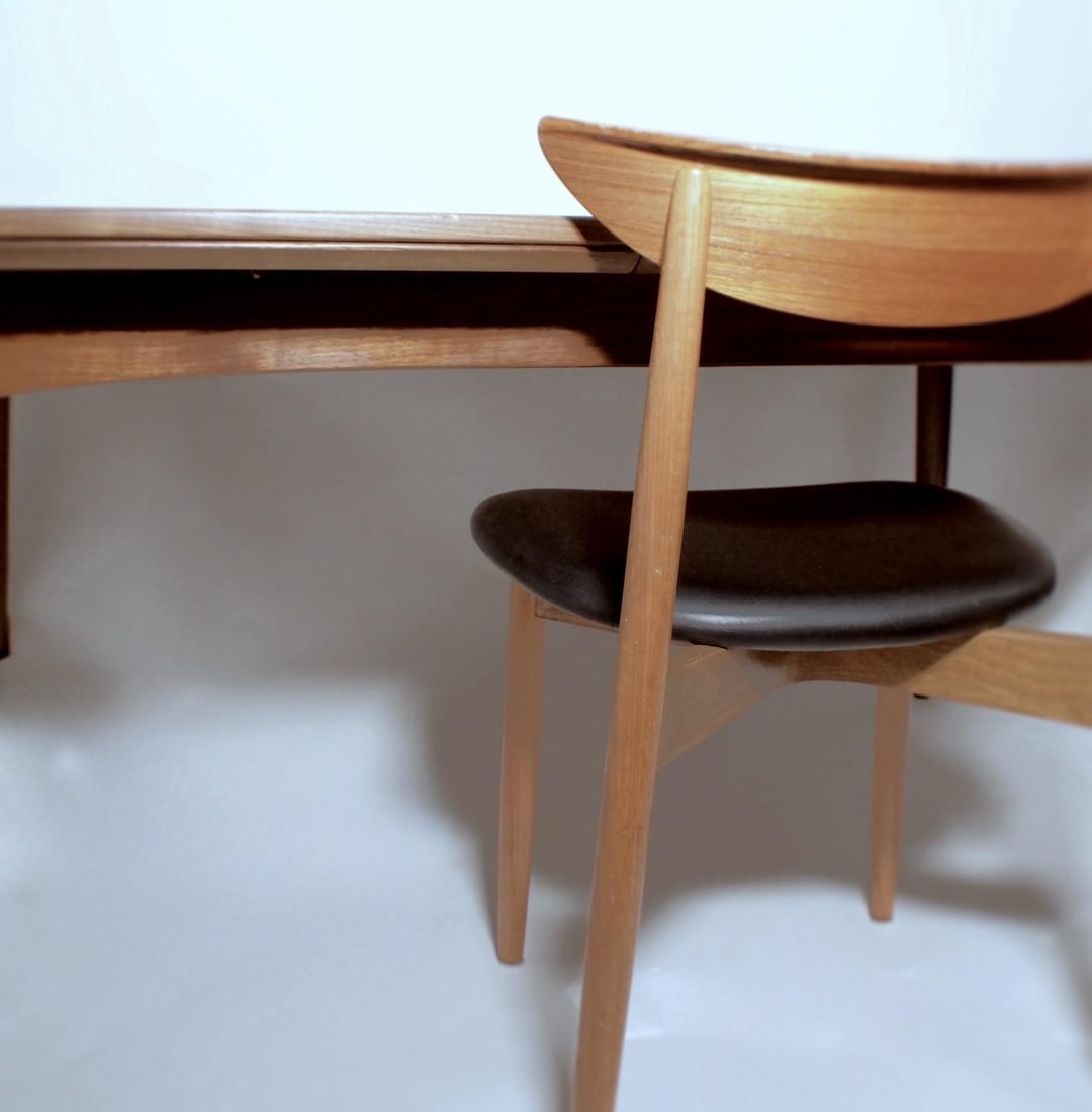 Danish Modern Teak Extension Dining Table by Gudme MÃ¸belfabrik, c.1970s - 7