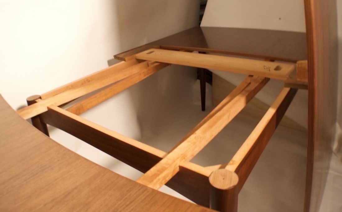 Danish Modern Teak Extension Dining Table by Gudme MÃ¸belfabrik, c.1970s - 9