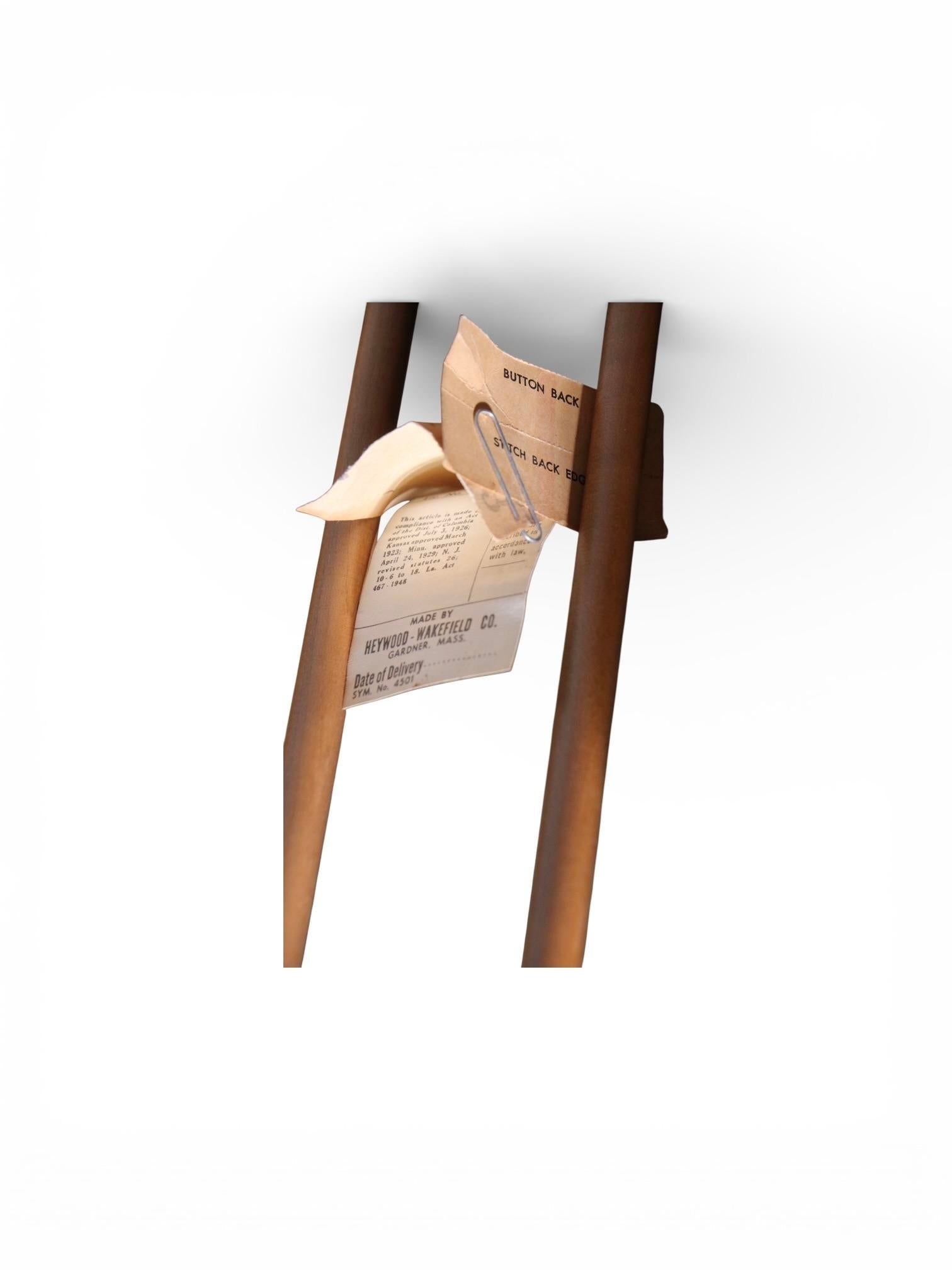 Mid 20th Century Lounge Chair Platform Rocking Chair by Heywood Wakefield - 6