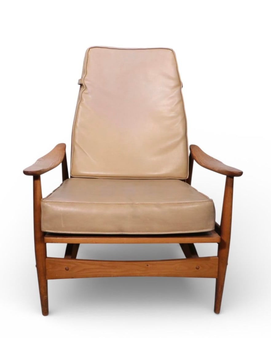 Mid 20th Century Lounge Chair Platform Rocking Chair by Heywood Wakefield - 8