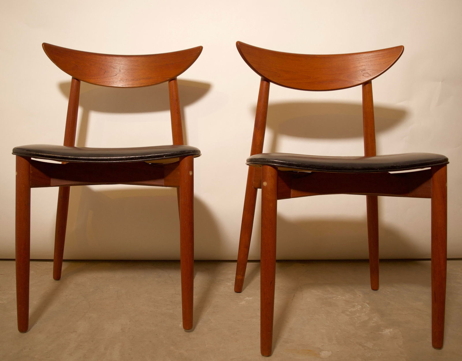 1960s Set of 4 Harry Ã˜stergaard Teak Dining Chairs for Randers MÃ¸belfabrik, - 3