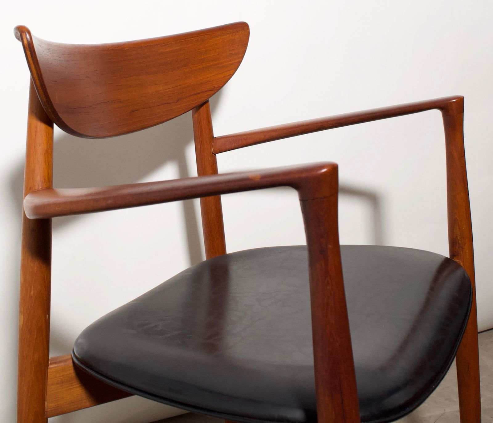 1960s Set of 4 Harry Ã˜stergaard Teak Dining Chairs for Randers MÃ¸belfabrik, - 4
