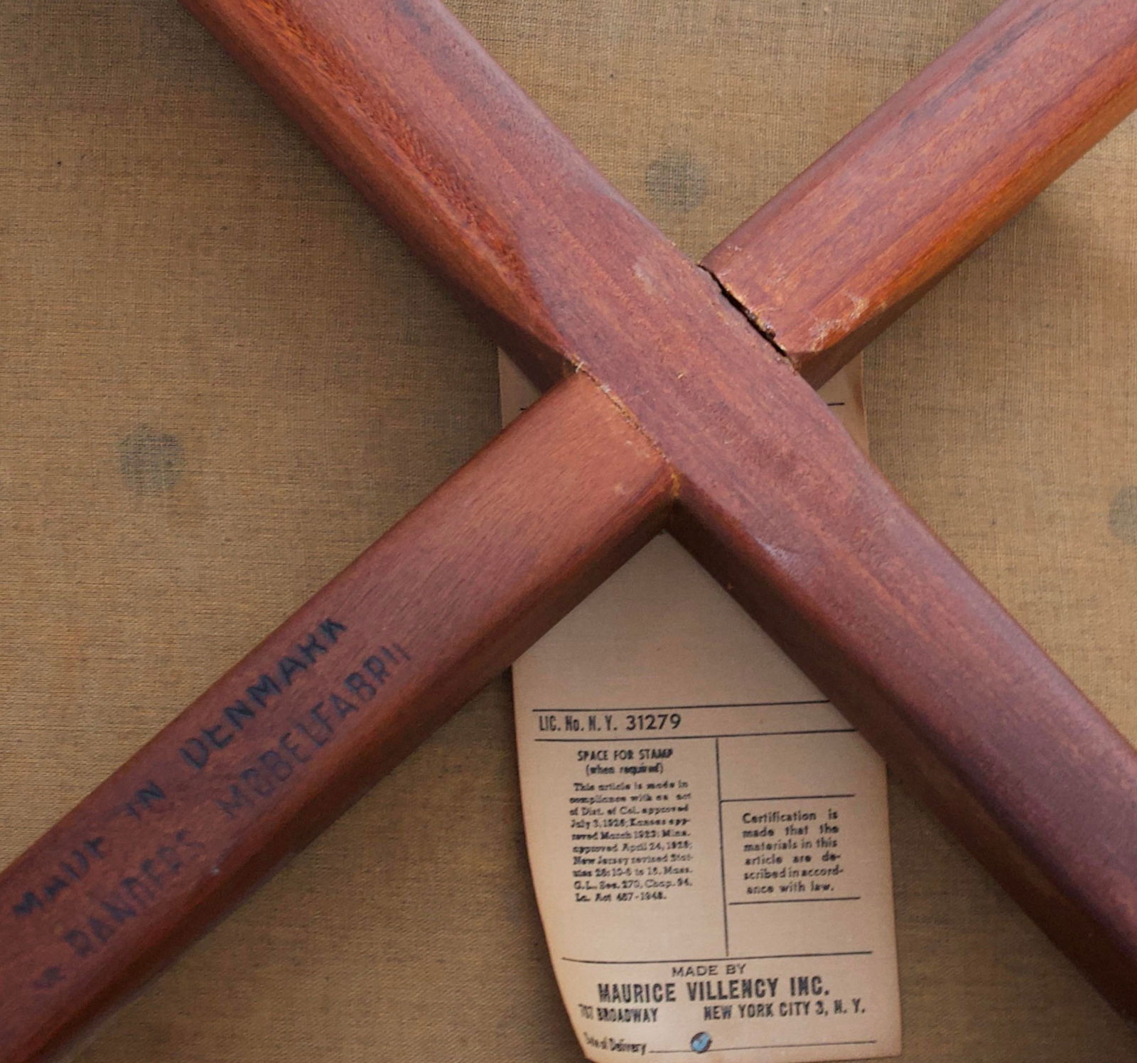 1960s Set of 4 Harry Ã˜stergaard Teak Dining Chairs for Randers MÃ¸belfabrik, - 9