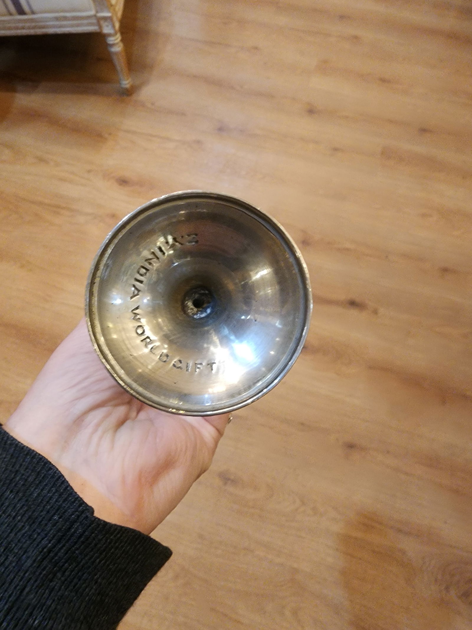 1970s Set if 12 Silver Plate Wine Goblets - 3