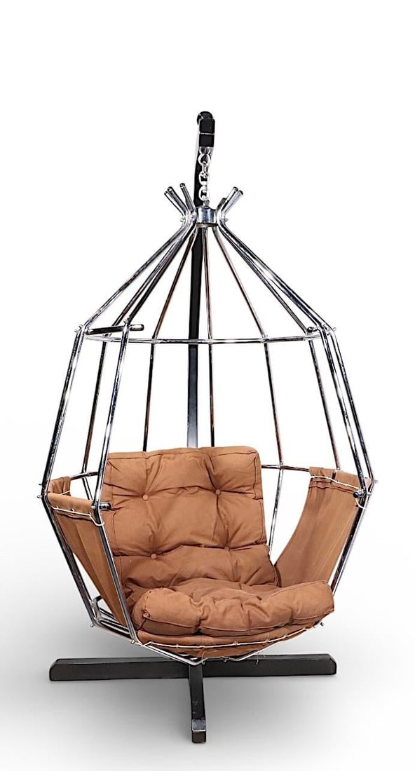 Space Age Hanging Parrot Chair by Ib Arberg Made in Sweden C. 1970's - 10