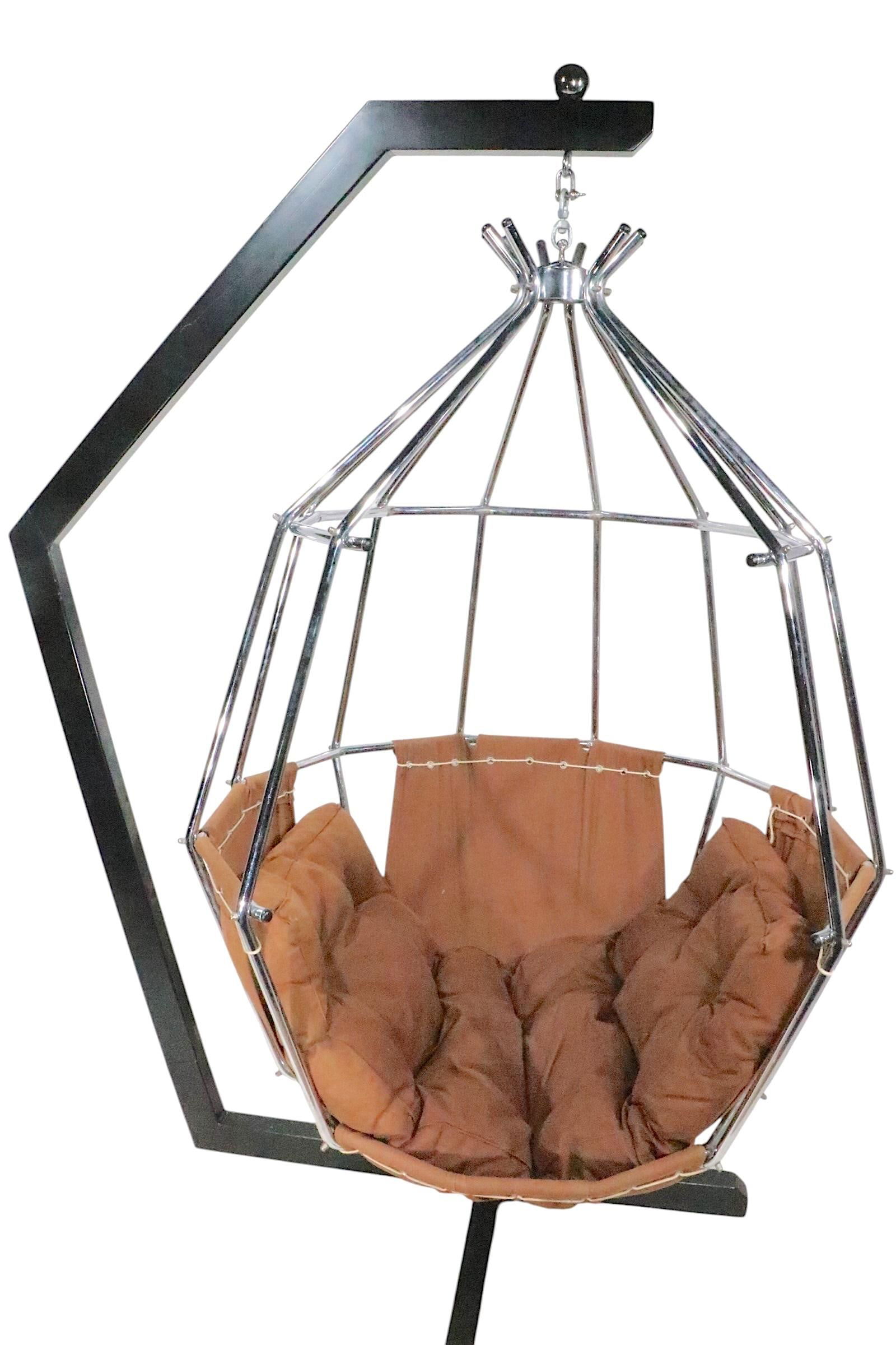 Space Age Hanging Parrot Chair by Ib Arberg Made in Sweden C. 1970's - 6