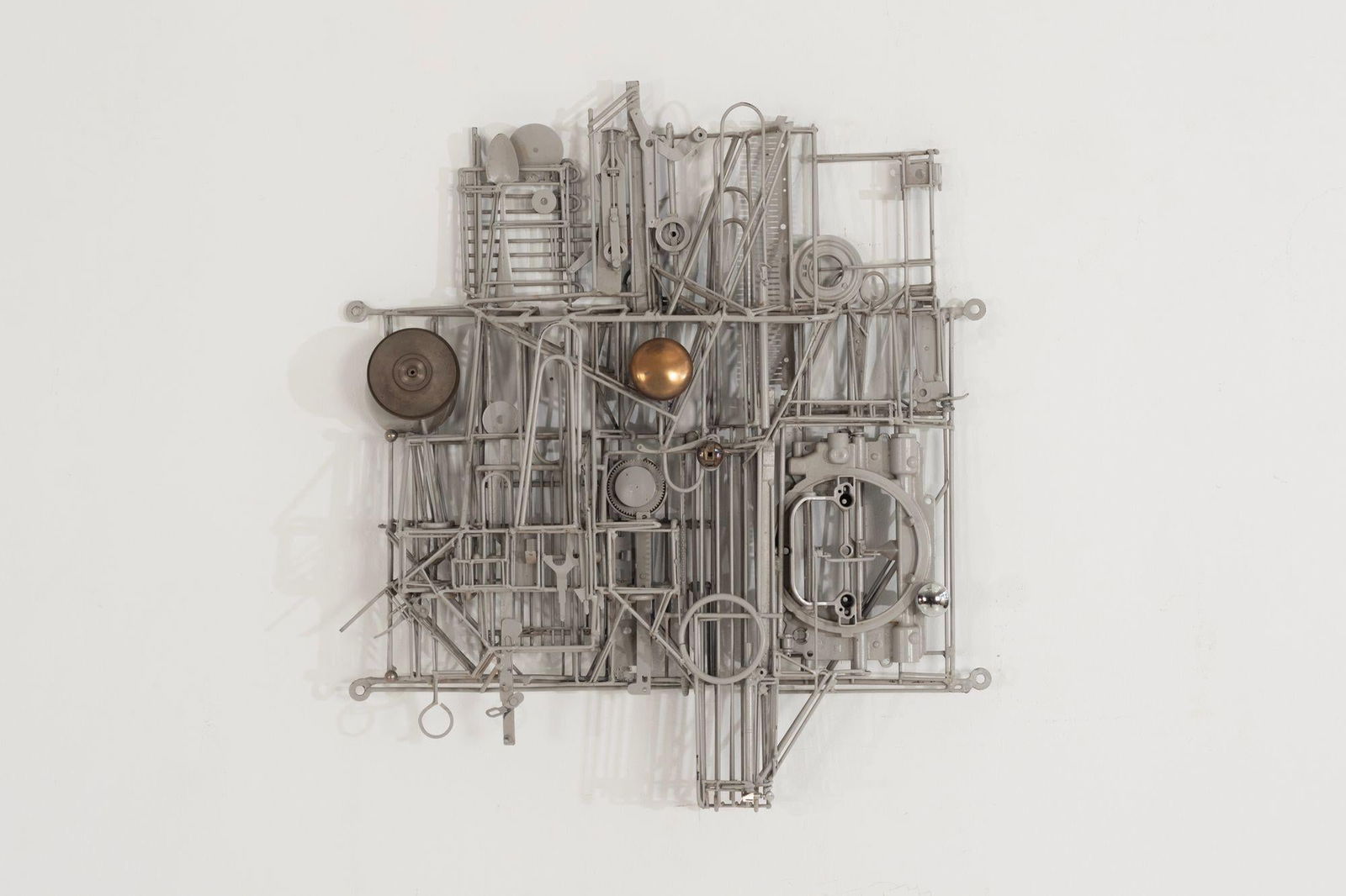 1980s Max Neufeldt Metal Collage –Assemblage Sculpture - 2