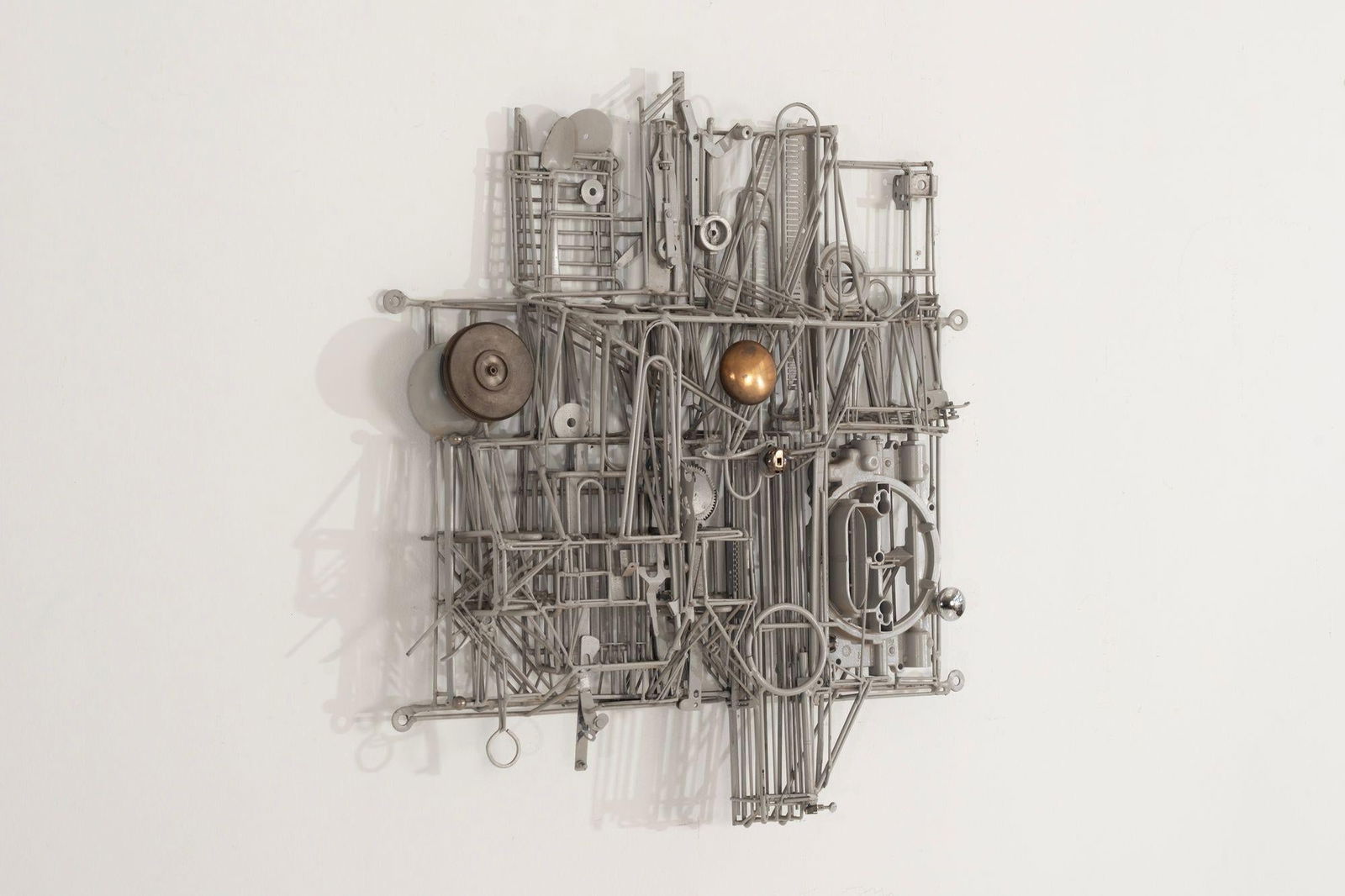 1980s Max Neufeldt Metal Collage –Assemblage Sculpture - 3