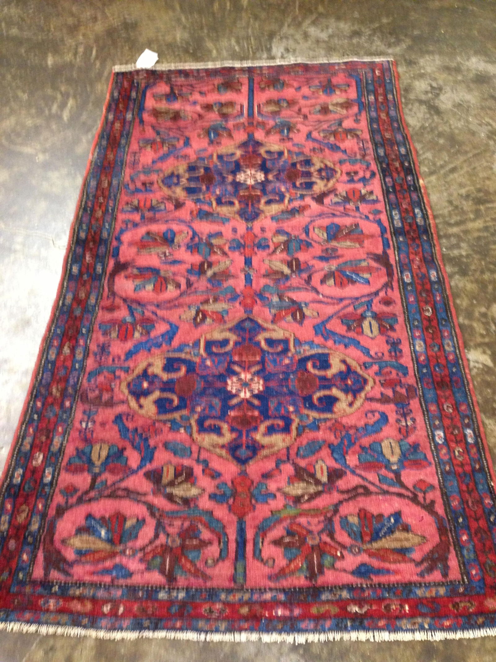 Antique Sarouk Rug, C-1920, Excellent Condition - 3