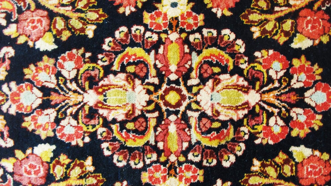 Antique Persian Mohajeran Sarouk Runner - 4