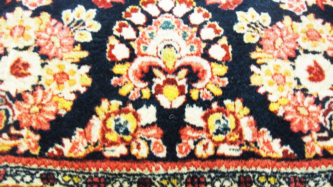 Antique Persian Mohajeran Sarouk Runner - 5