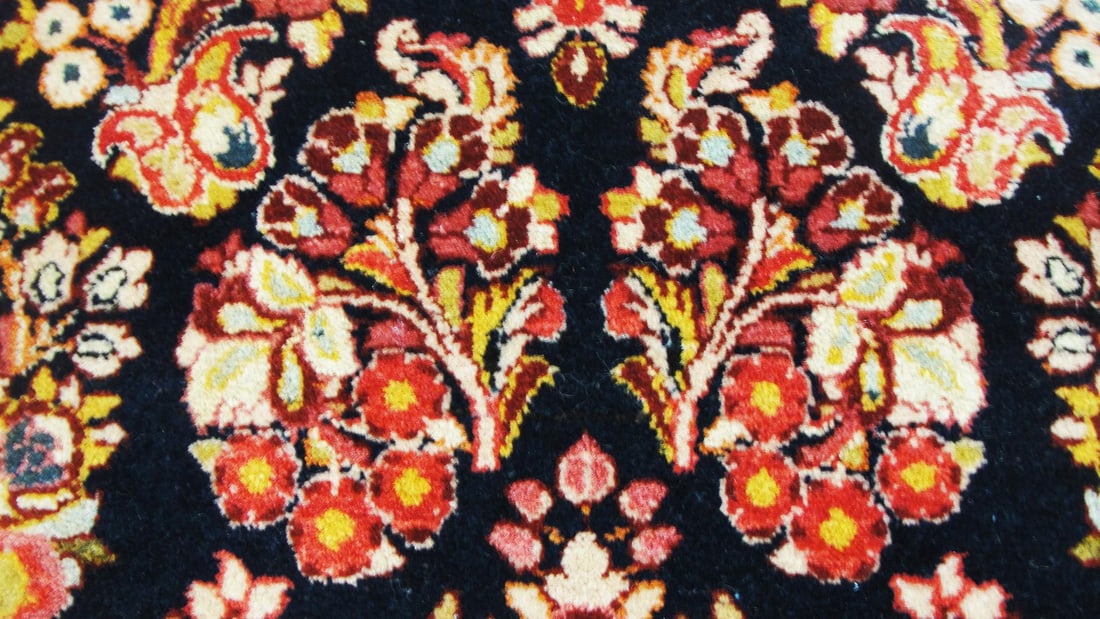 Antique Persian Mohajeran Sarouk Runner - 6