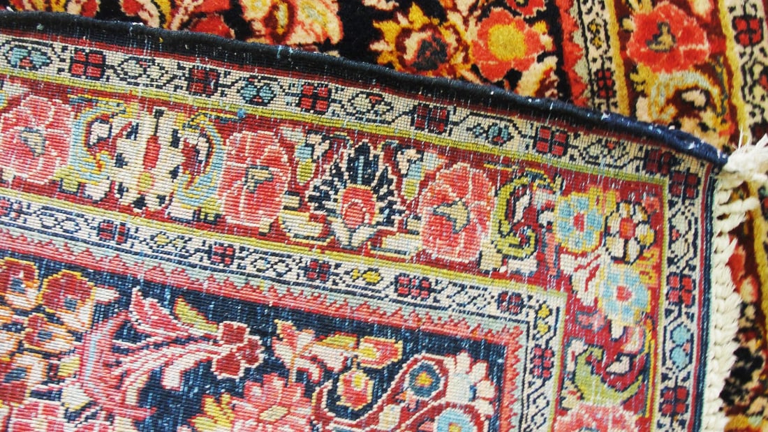 Antique Persian Mohajeran Sarouk Runner - 7