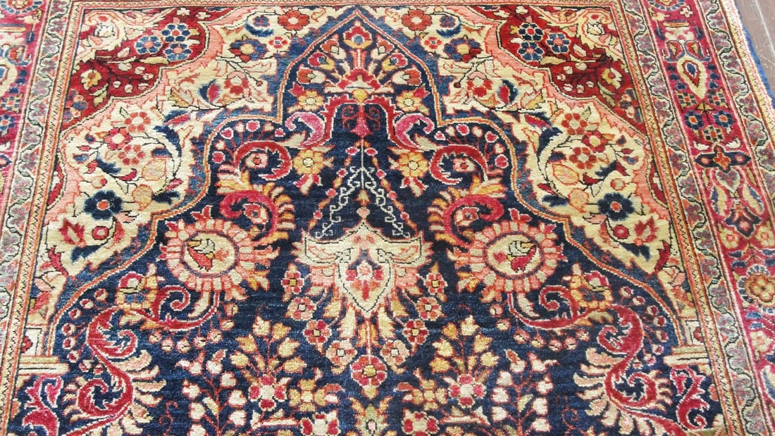 Antique Persian Prayer Rug - 4