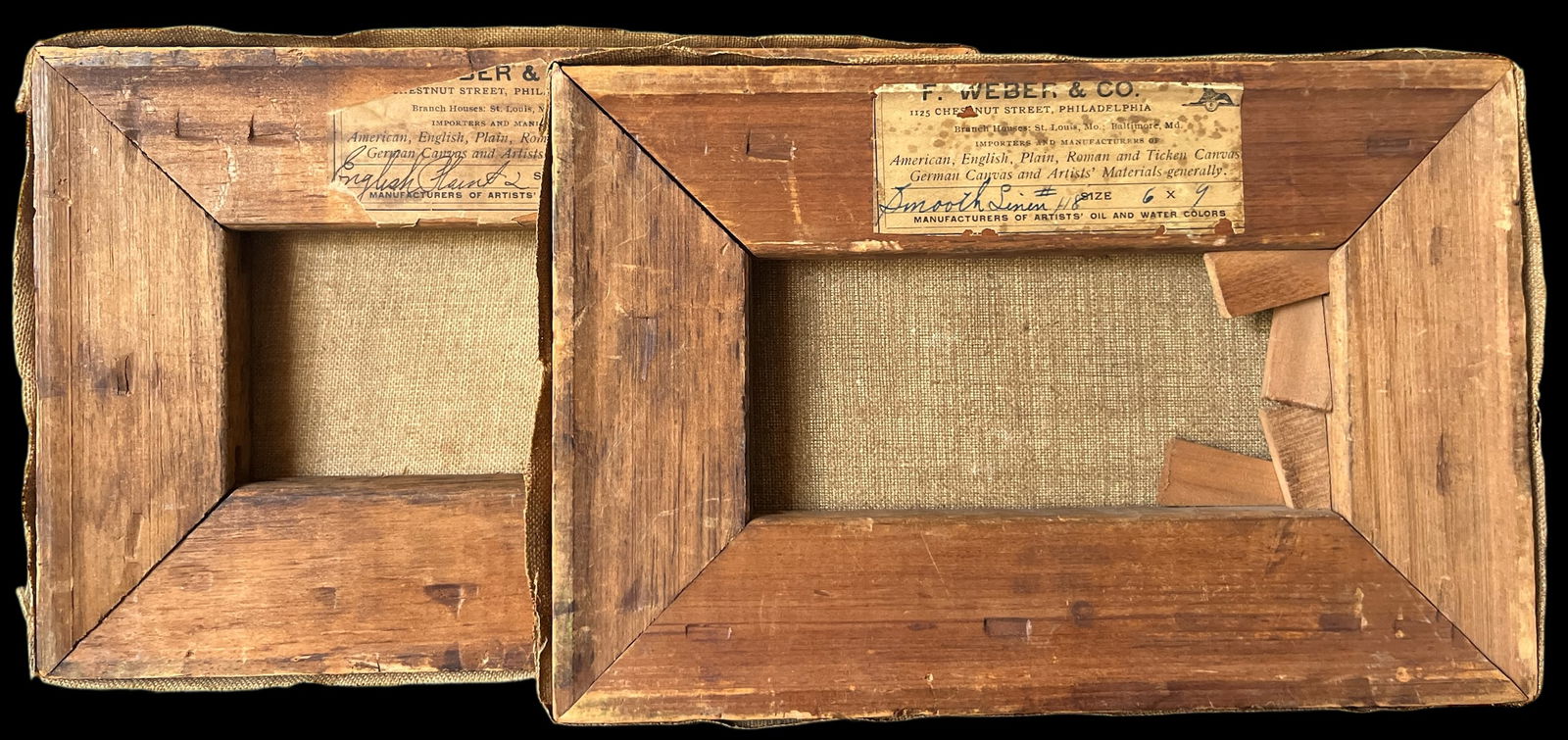 Pair of Late 19th Century Florida Landscape Oil Paintings on Canvas, Signed - 4