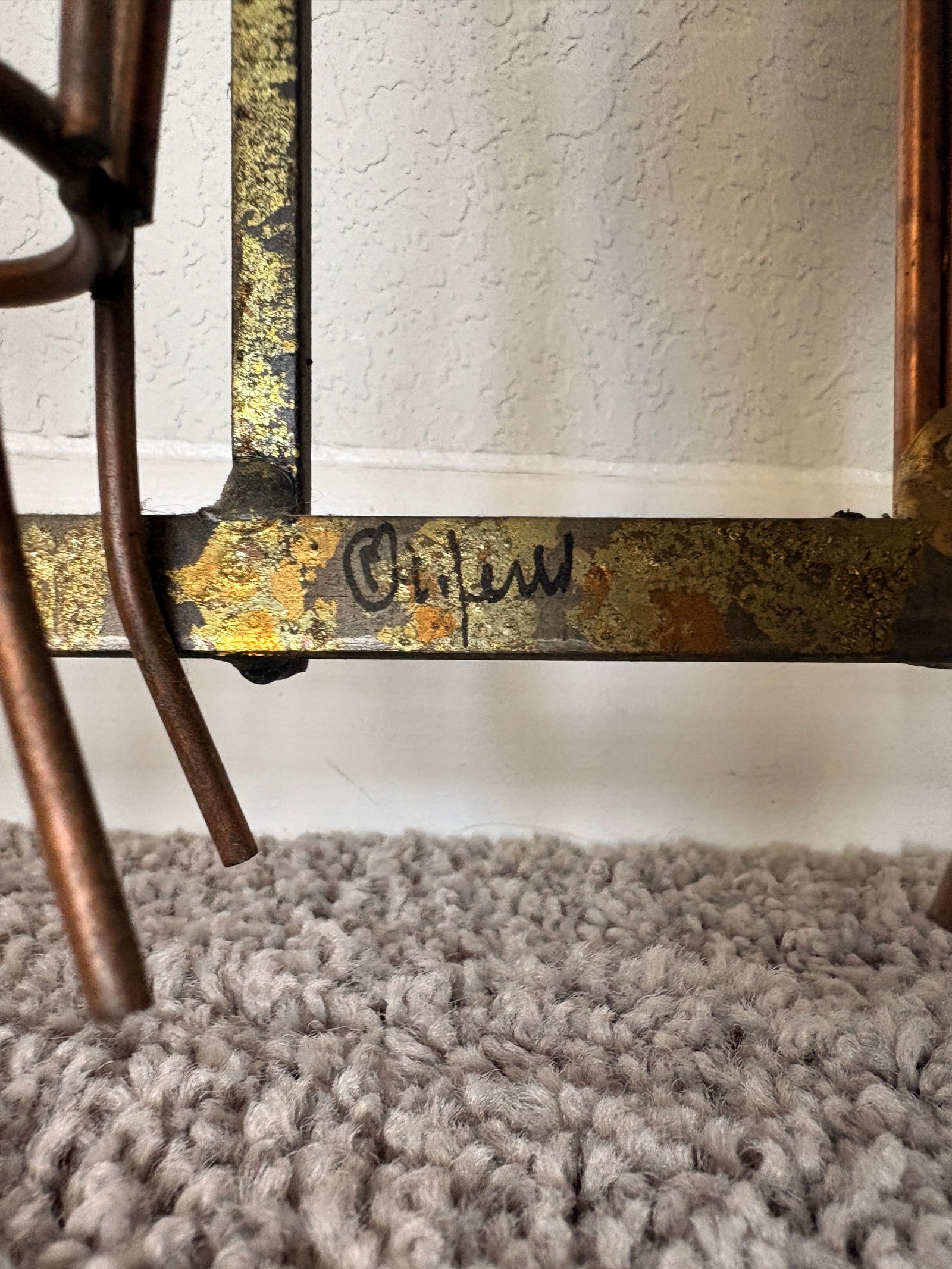 Signed Curtis Jere Brutalist Café Street Scene Wall Sculpture, Copper & Brass, C. 1970s - 7