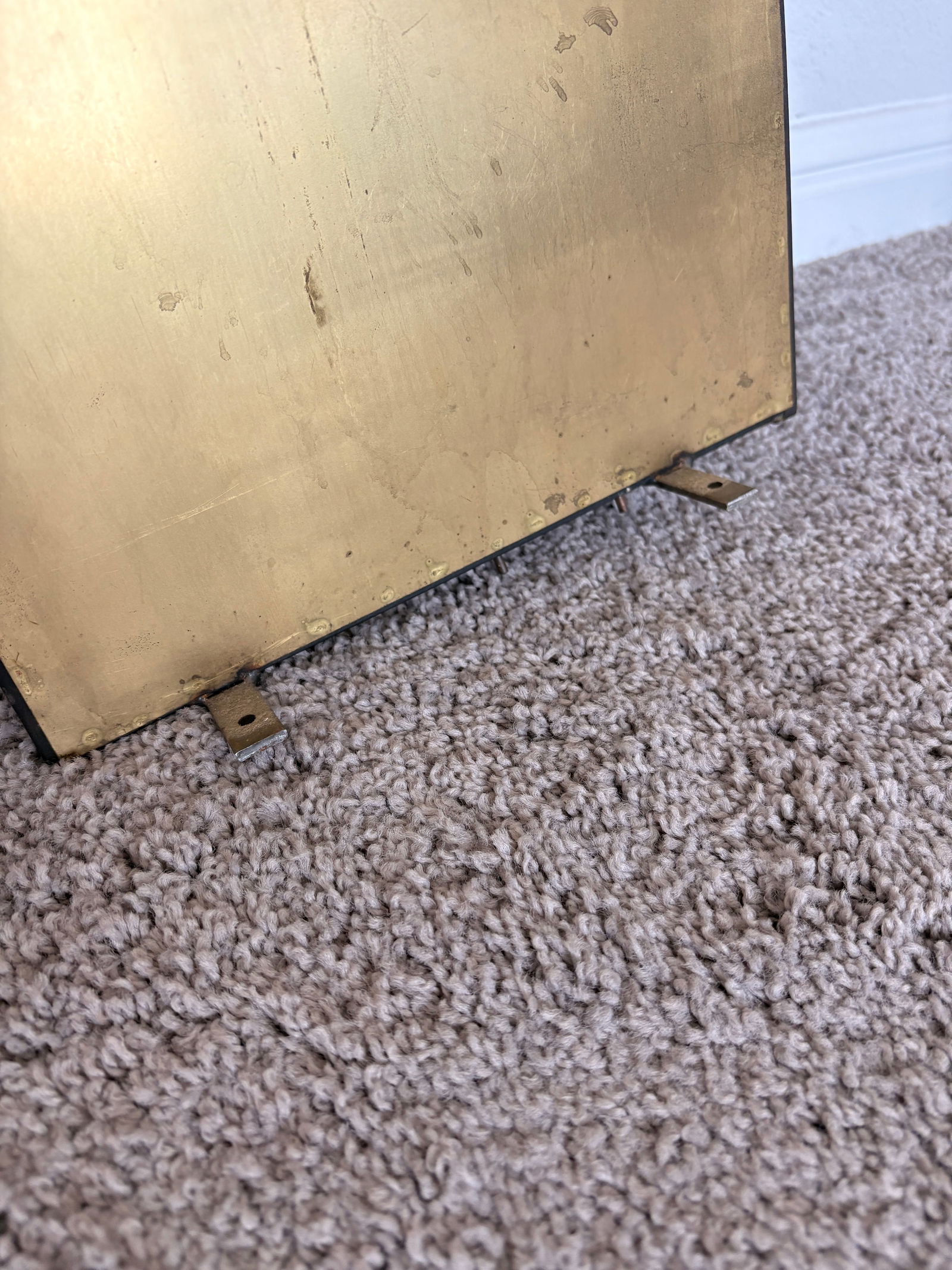 1970s Signed Curtis Jere Mid-Century Modern Street Shop Scene Wall Sculpture in Copper & Brass - 10