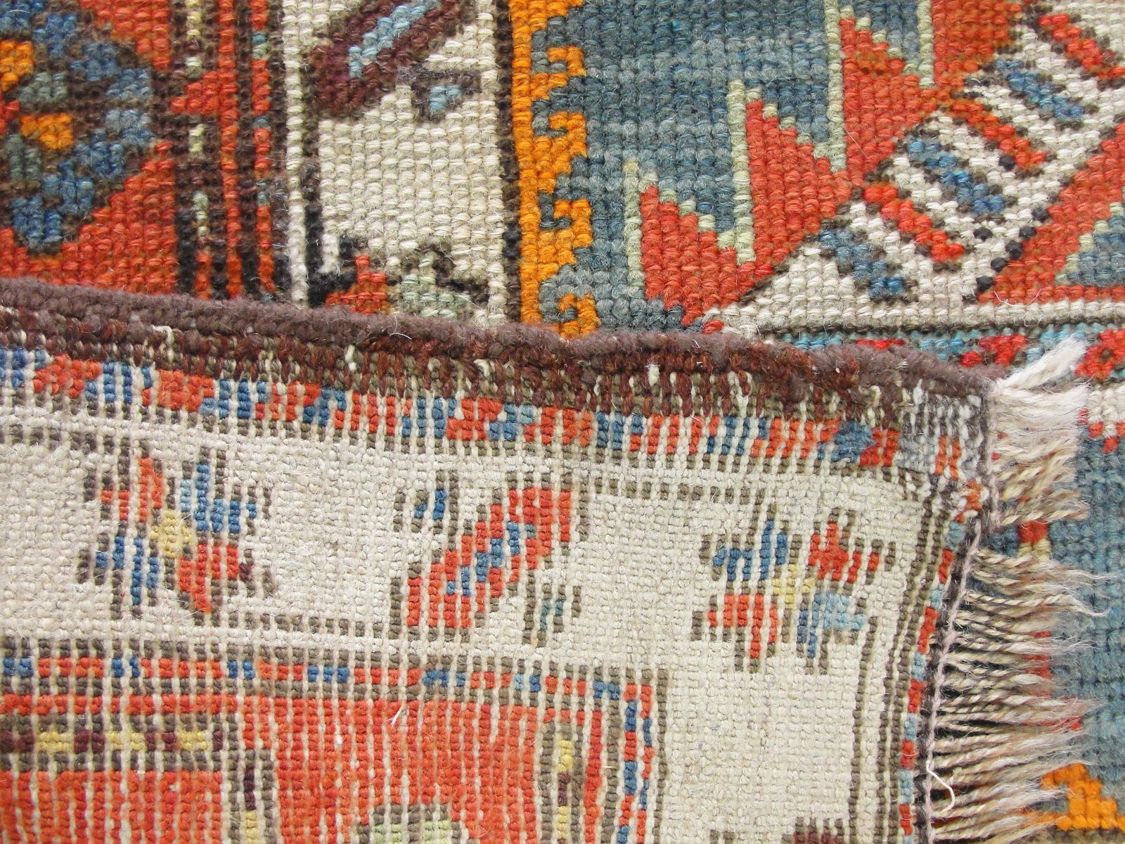 Antique Akstafa/ Kazak Caucasian Runner, 3'6" X 11' - 6