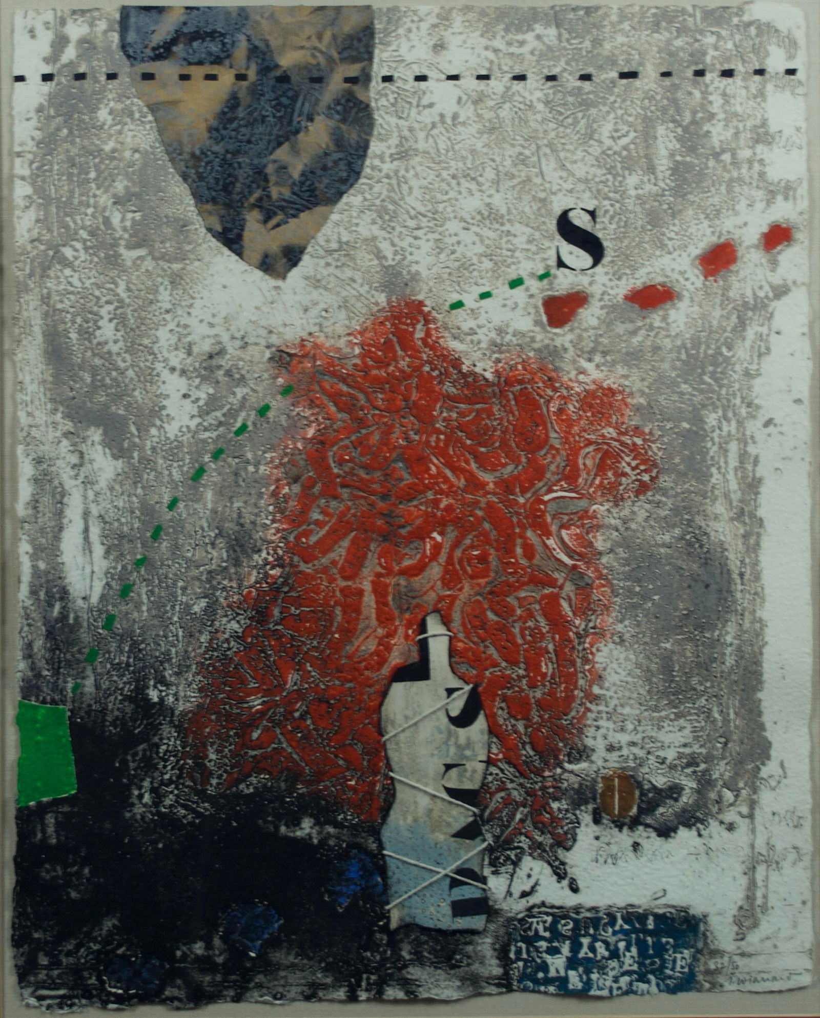 Late 20th Century Carborundum Print by James Coignard, Edition 32/50 - 2