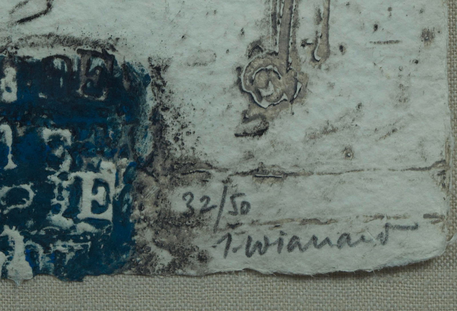 Late 20th Century Carborundum Print by James Coignard, Edition 32/50 - 4