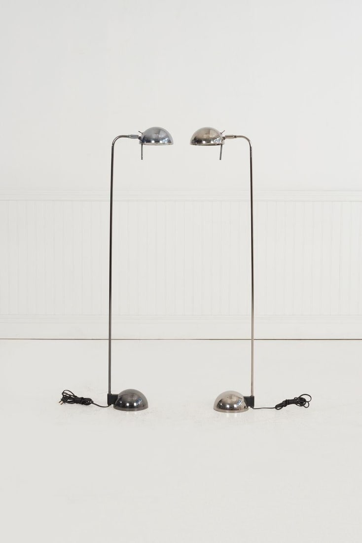 Pair of Floor Lamps by Robert Sonneman for George Kovacs, Usa, 1987 - 3