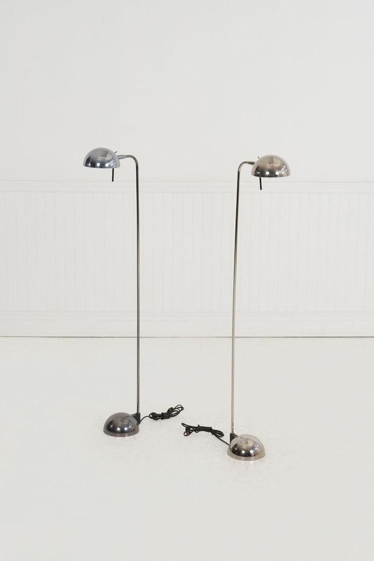 Pair of Floor Lamps by Robert Sonneman for George Kovacs, Usa, 1987 - 5