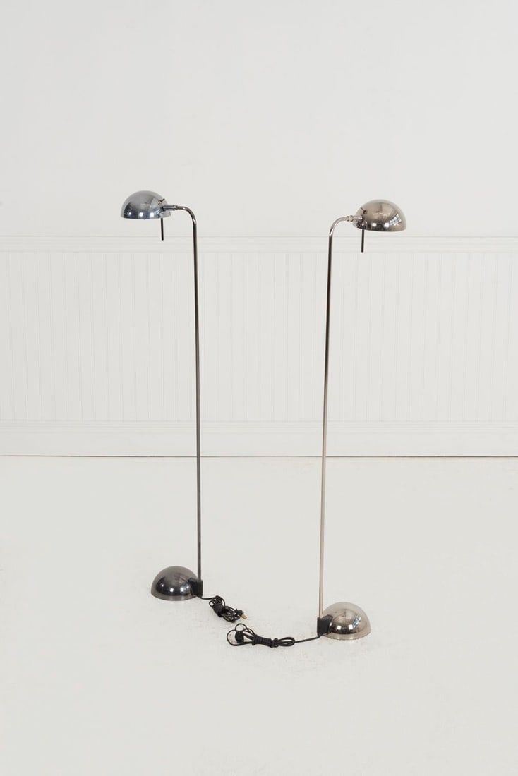 Pair of Floor Lamps by Robert Sonneman for George Kovacs, Usa, 1987 - 6