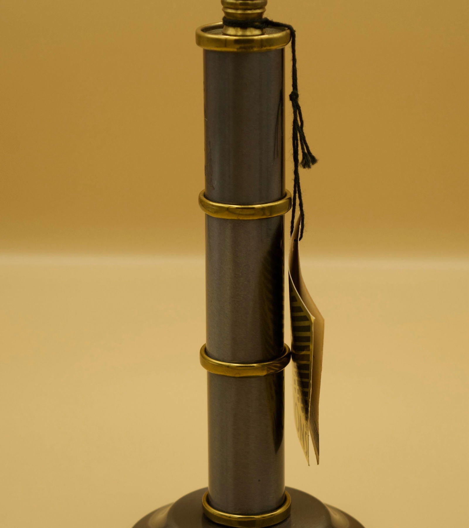 Mid-Century Ernest Sohn Creations Metal Candlesticks, Set of Three, Original Tag - 5