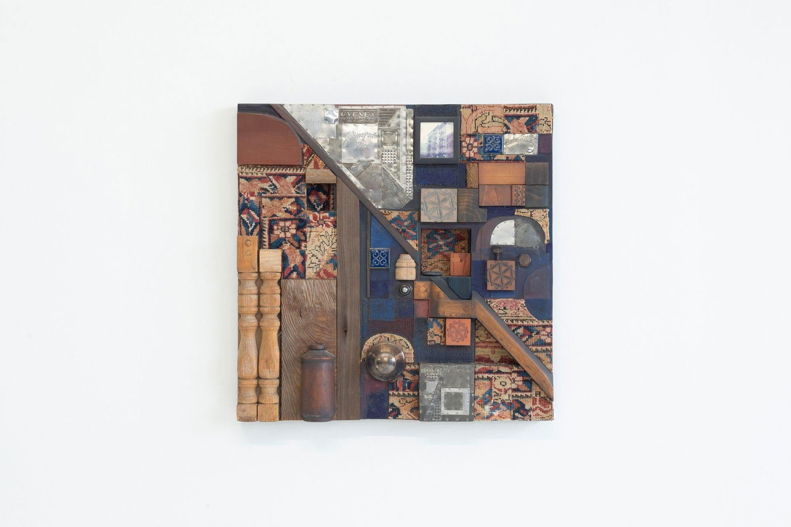 Max Neufeldt "Assembledge" Mixed-Media Assemblage, 1975 - 2