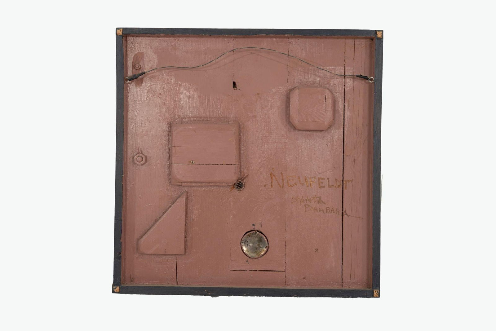 Max Neufeldt "Assembledge" Mixed-Media Assemblage, 1975 - 6