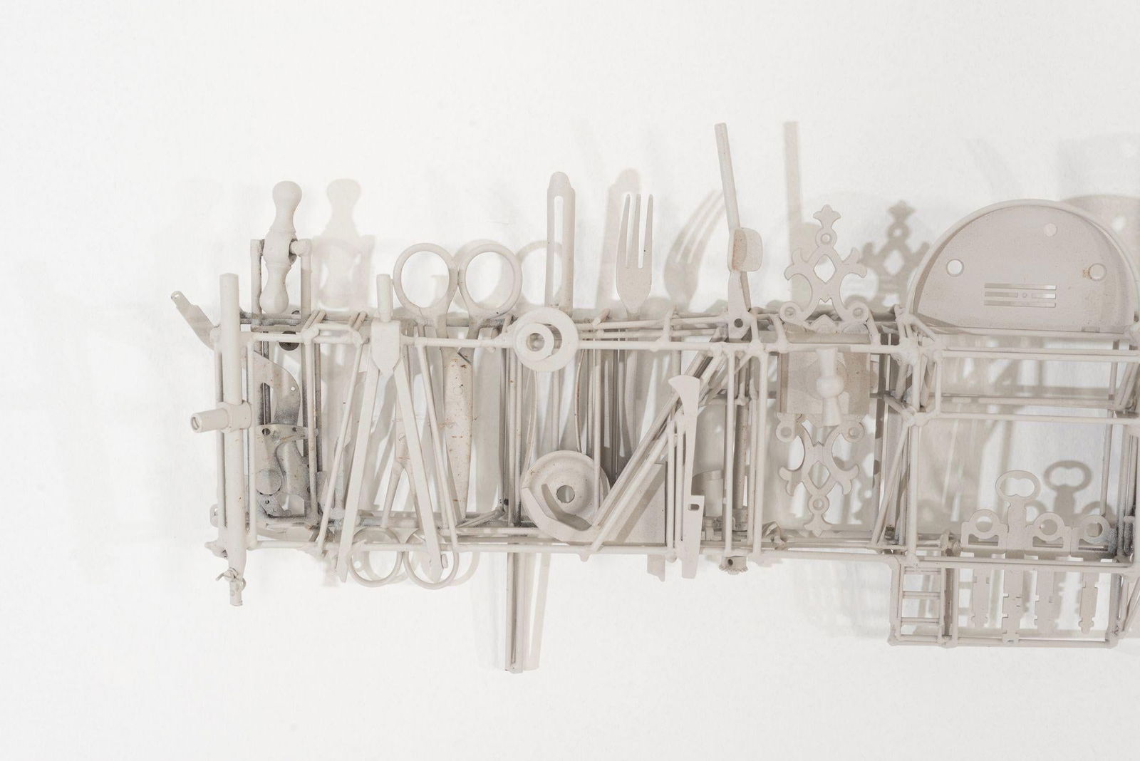 Max Neufeldt Metal Collage – Assemblage Sculpture 1990 - 2