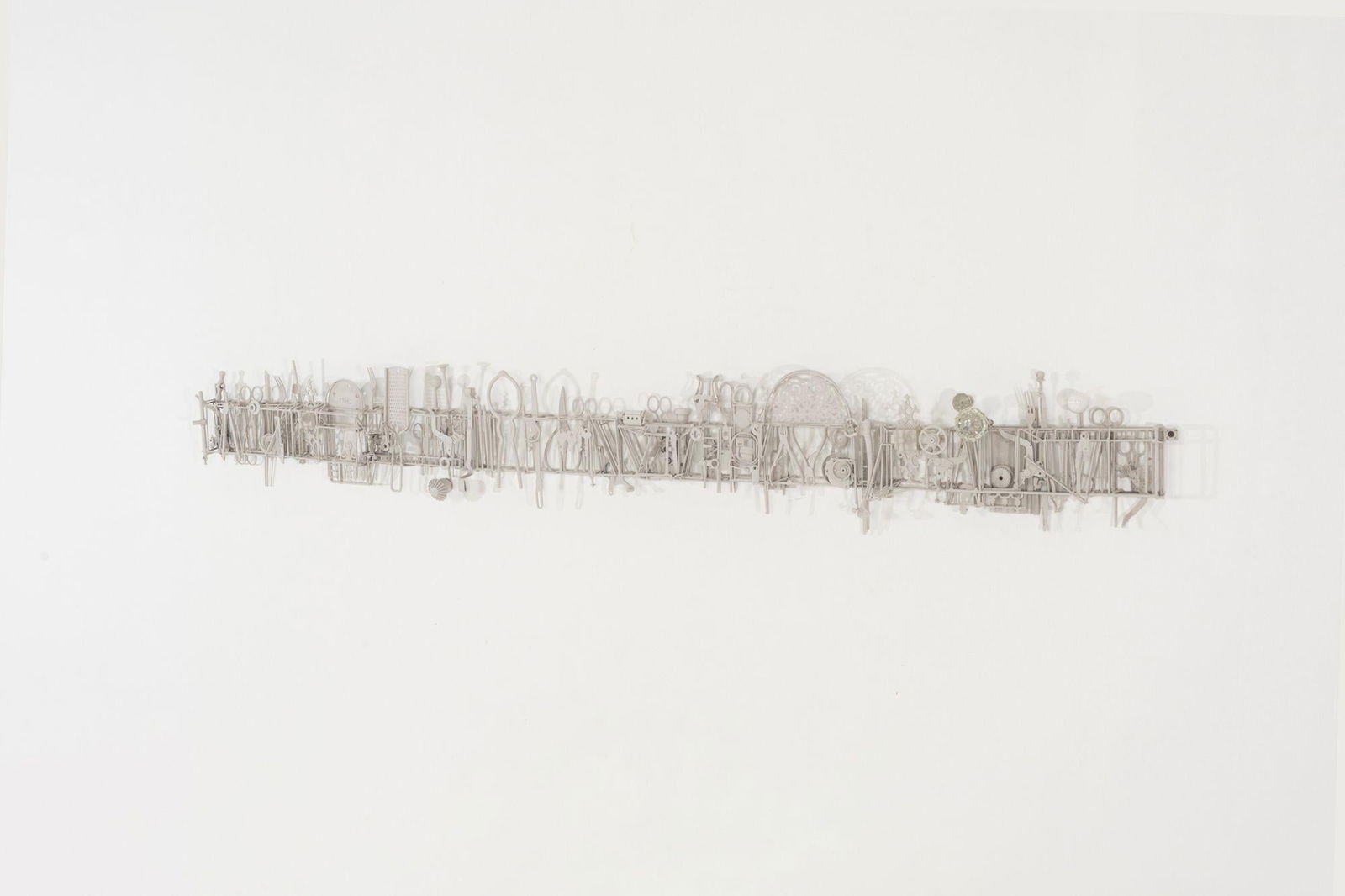 Max Neufeldt Metal Collage – Assemblage Sculpture 1990 - 6