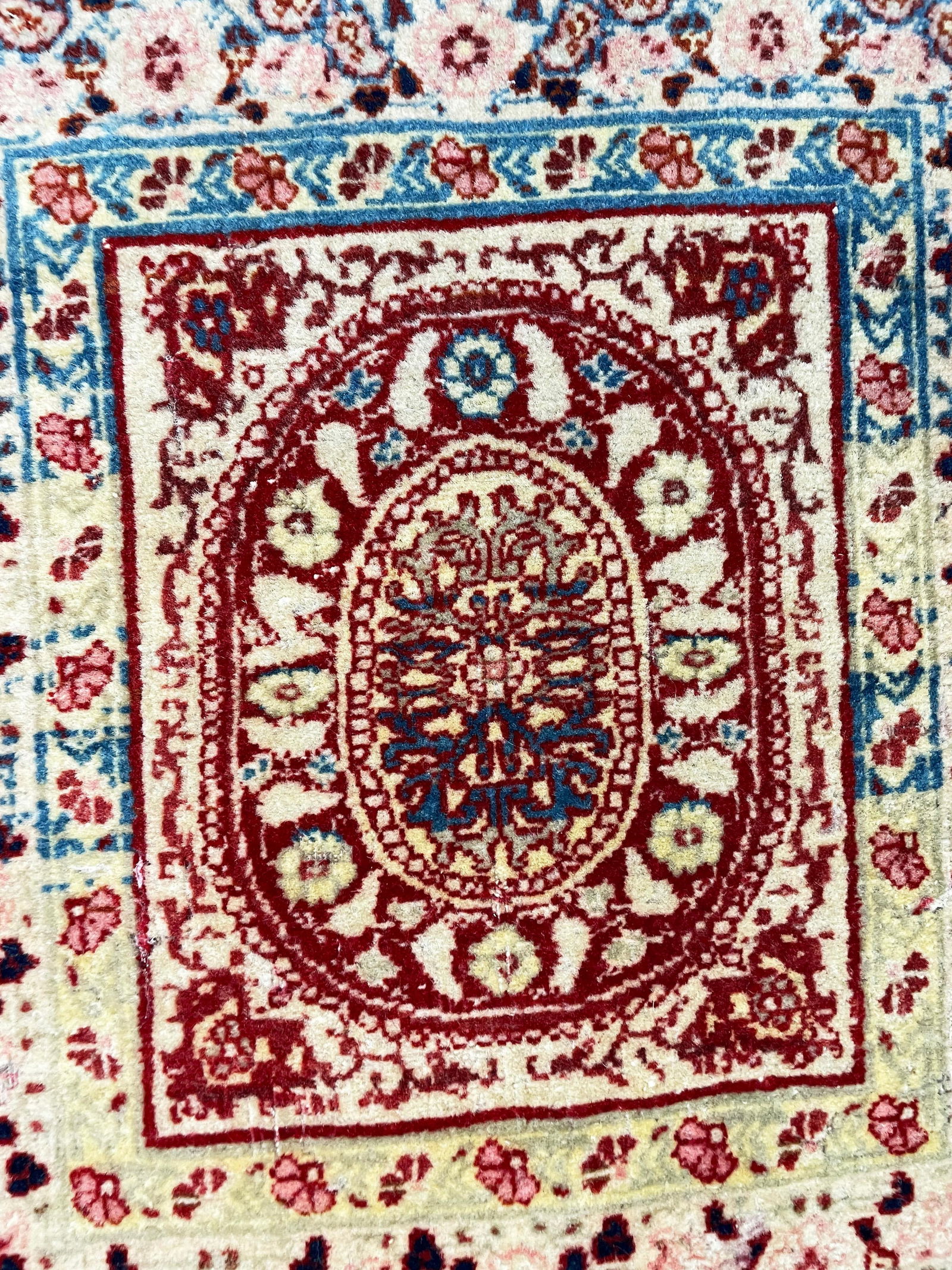 Antique Persian Tabriz Rug, the Center of Universe - 5