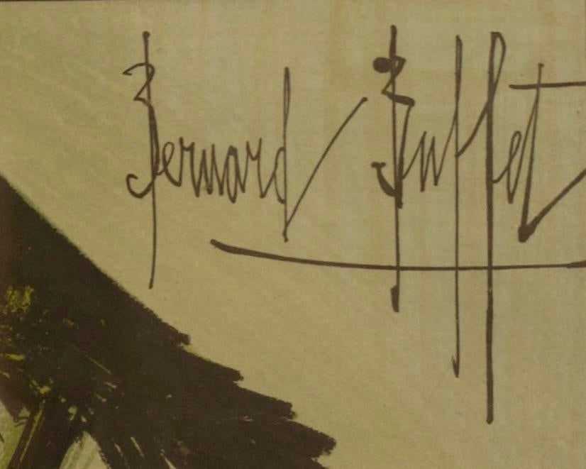 Bernard Buffet, Bird Composition, Lithograph, C. 1960s - 2