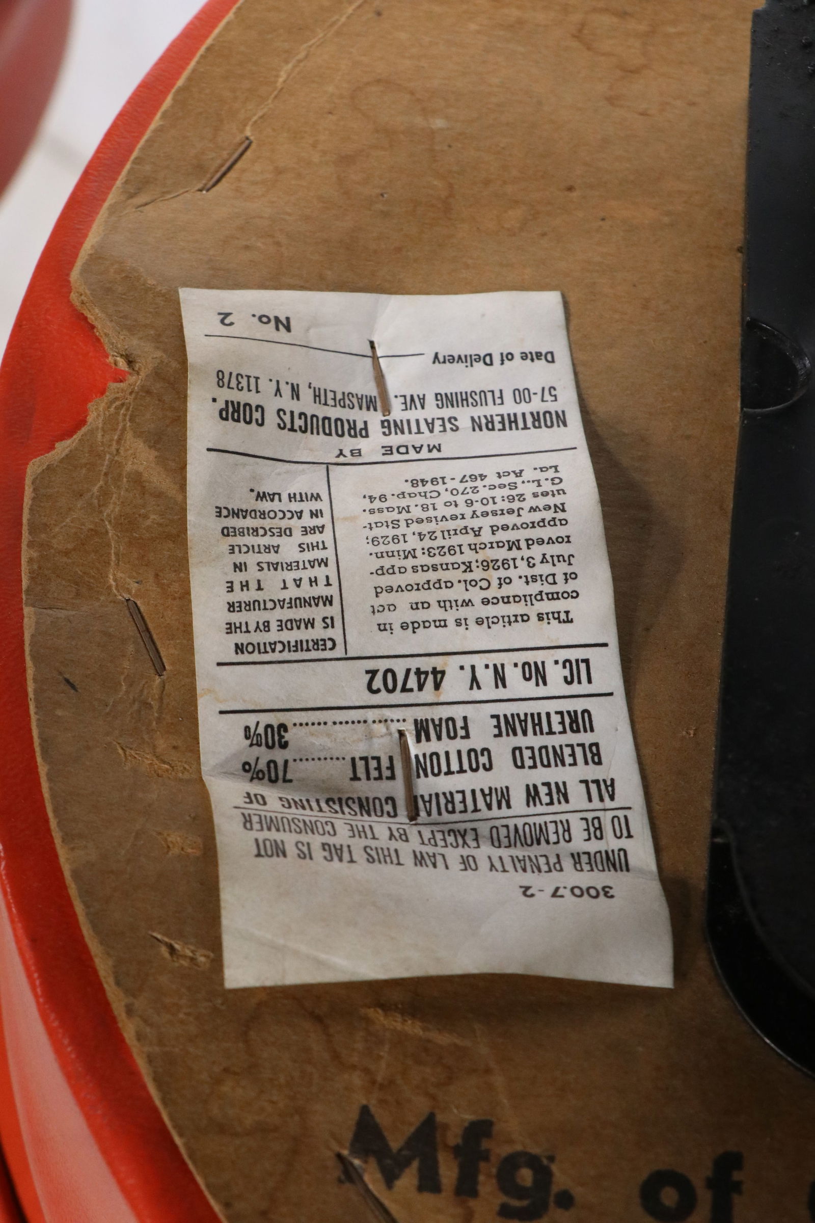 Mid 20th Century Lot of Three Mid Century Swivel Bar Stools - 9