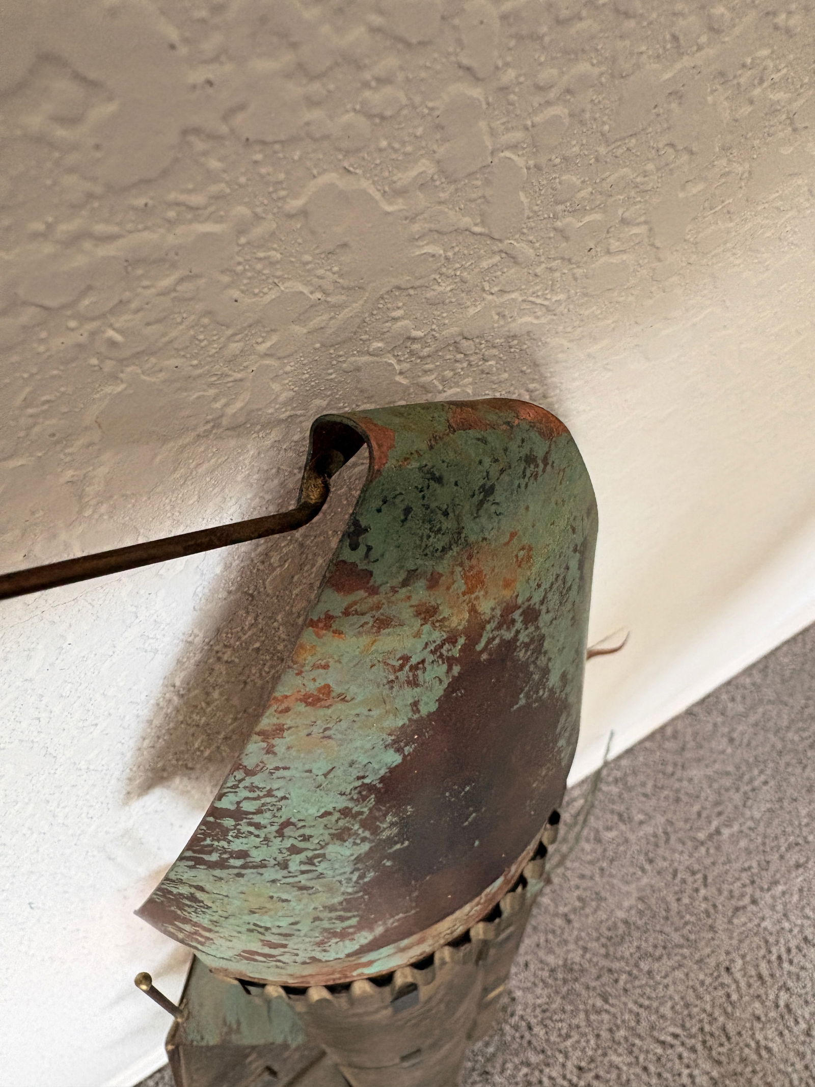 1970s Signed Curtis Jere Mid-Century Modern Fantastical Tower Village Wall Sculpture, Copper & Brass - 8