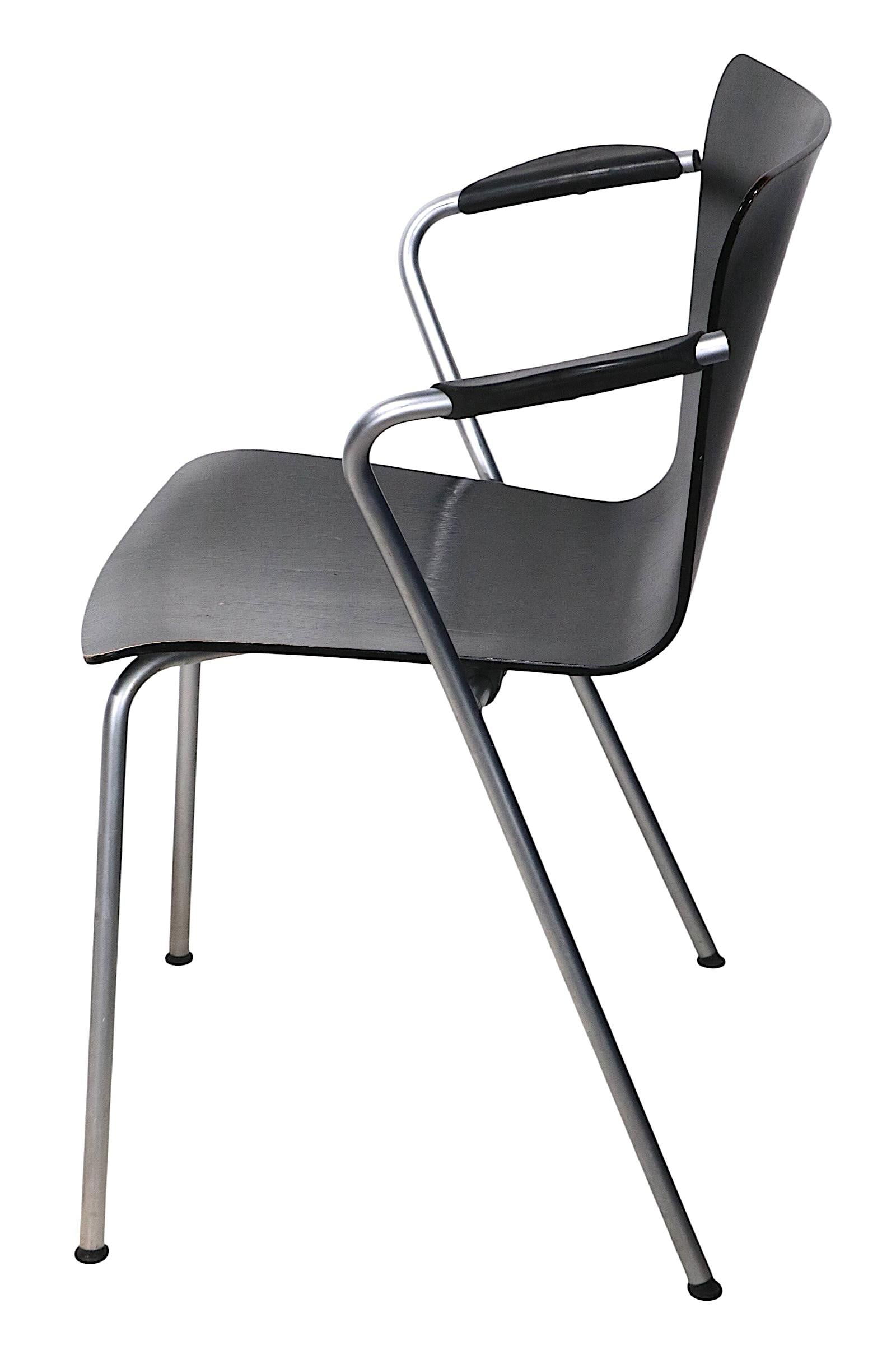 Pr. Vico Duo Chairs by Magistretti for Fritz Hansen Made In. Denmark C. 1998 - 6