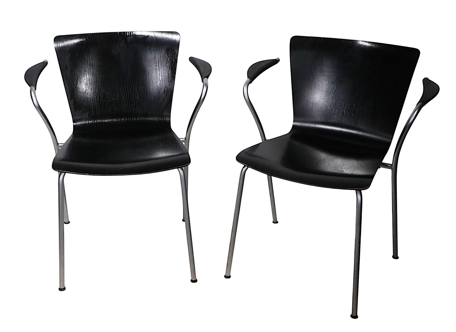 Pr. Vico Duo Chairs by Magistretti for Fritz Hansen Made In. Denmark C. 1998 - 7
