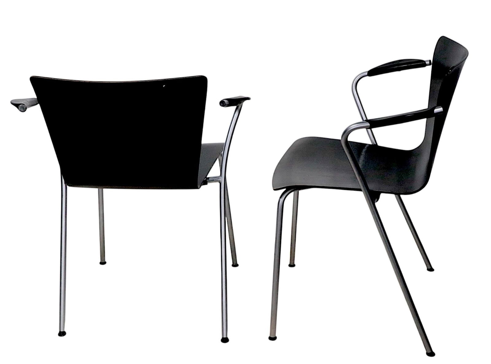 Pr. Vico Duo Chairs by Magistretti for Fritz Hansen Made In. Denmark C. 1998 - 9