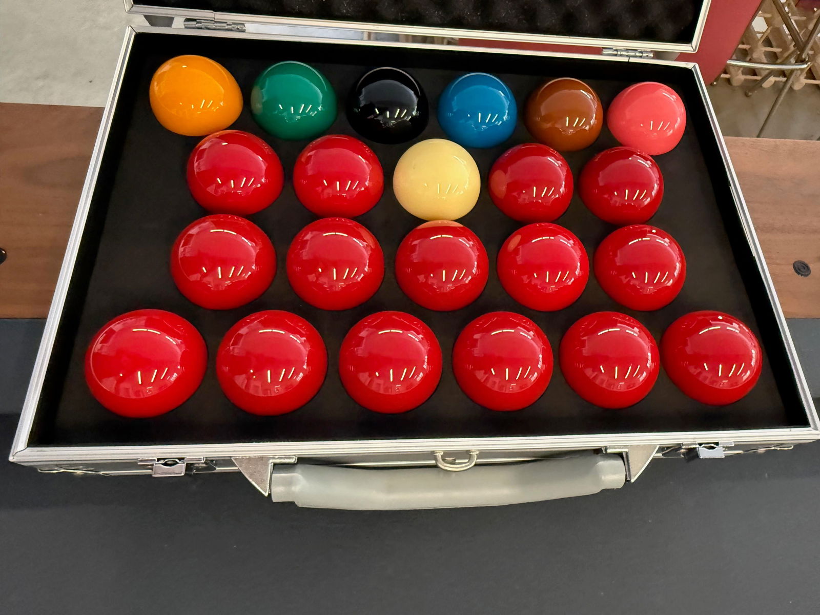 Luxury 3 in 1 Combination Pool Table, Table Tennis Table, Dining / Party Table + Matching Wall Unit - 14