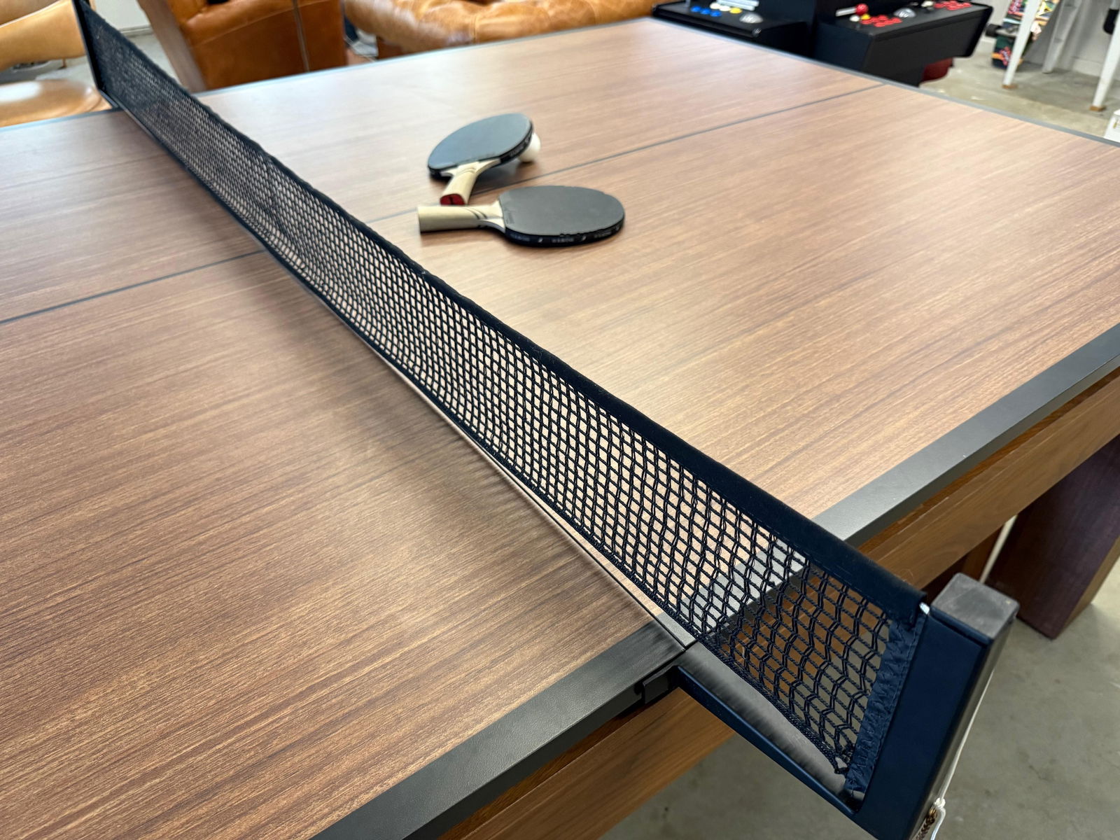 Luxury 3 in 1 Combination Pool Table, Table Tennis Table, Dining / Party Table + Matching Wall Unit - 6