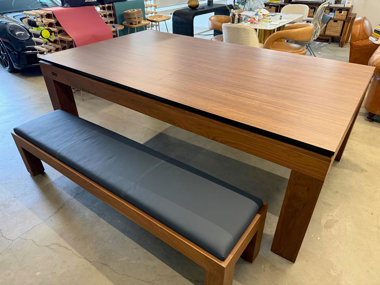 Luxury 3 in 1 Combination Pool Table, Table Tennis Table, Dining / Party Table + Matching Wall Unit - 8