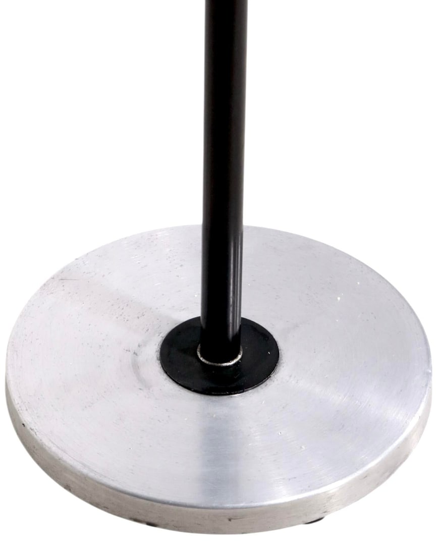 Mid 20th Century Art Deco Machine Age Torchiere Uplight Floor Lamp - 6