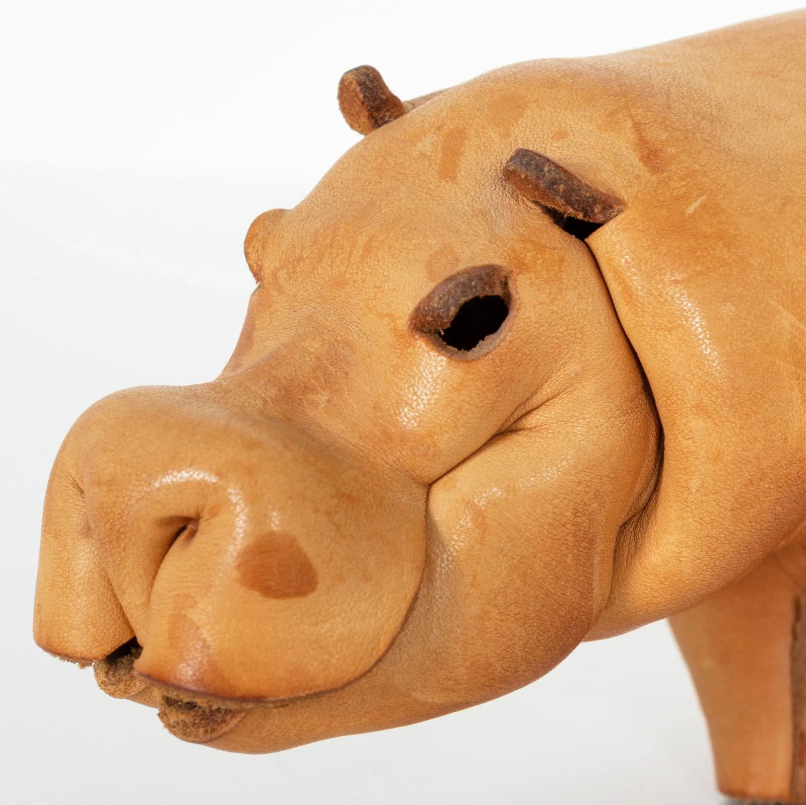 1960s Leather Hippo by Deru - 2