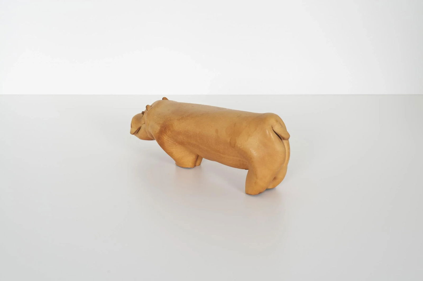 1960s Leather Hippo by Deru - 9