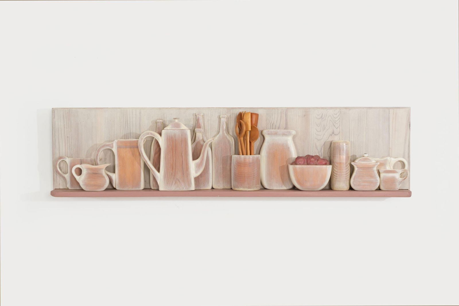 Max Neufeldt Still Life Shelf Assemblage Sculpture 1995 - 2